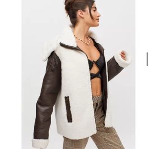 Unreal Fur Symbiosis Faux Leather Jacket